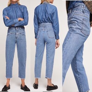 closed pedal 85 historic indigo denim